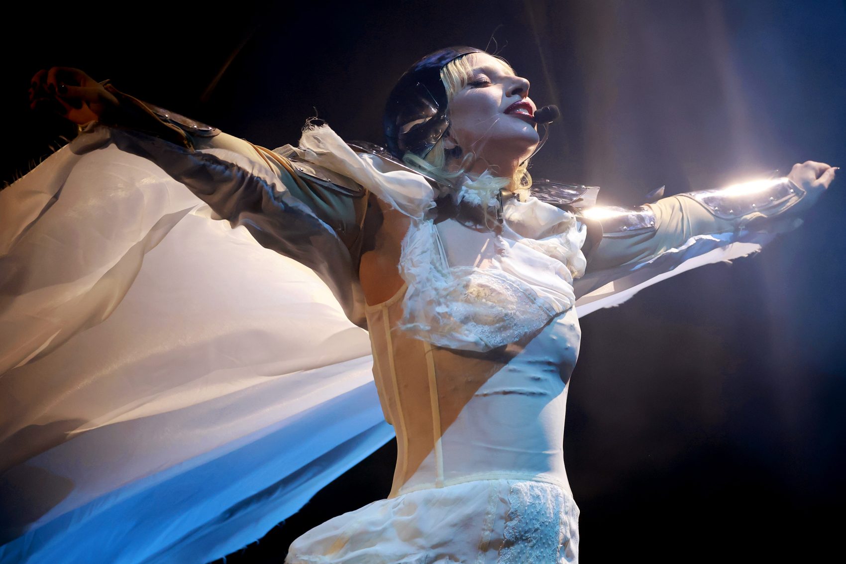 Lady Gaga, who’ll be on tour in Singapore in 2025, performs onstage. 