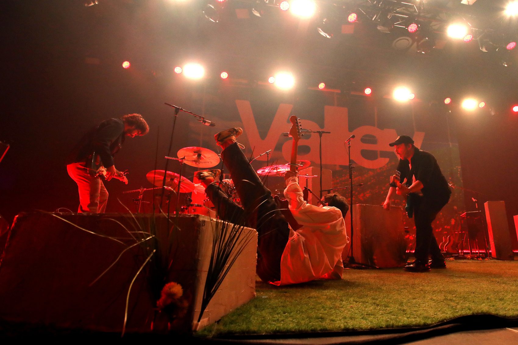 Toronto band Valley, coming to Asia on tour in 2025, performs onstage.