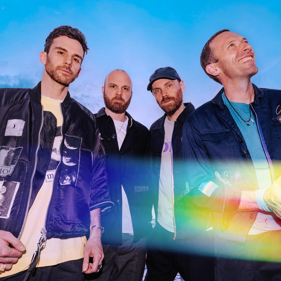 Group shot of Coldplay.