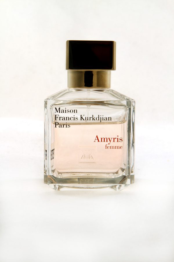 A bottle of Maison Francis Kurdjian’s Amyris femme perfume.