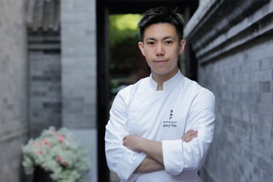 Headshot of Chef Gary Yin from King’s Joy with arms crossed