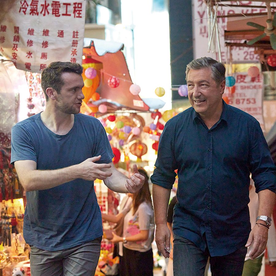 Euan Kennedy exploring Hong Kong with chef Joan Roca.