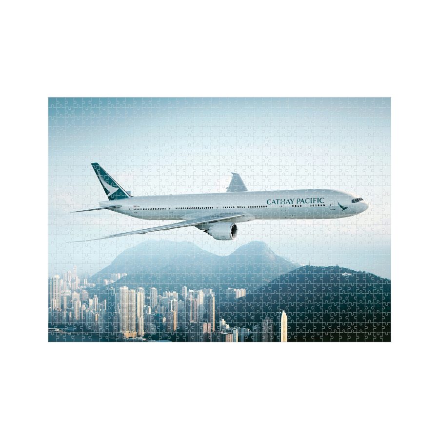 Cathay jigsaw puzzle put together  
