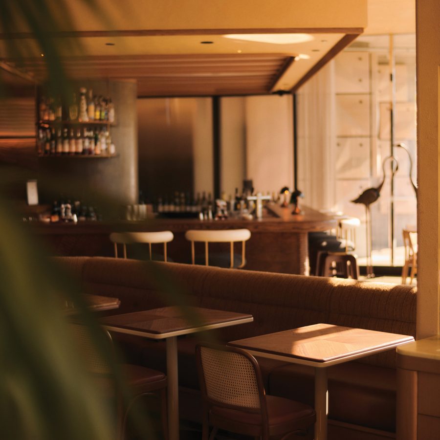 Restaurant interior of Supernormal in Brisbane.