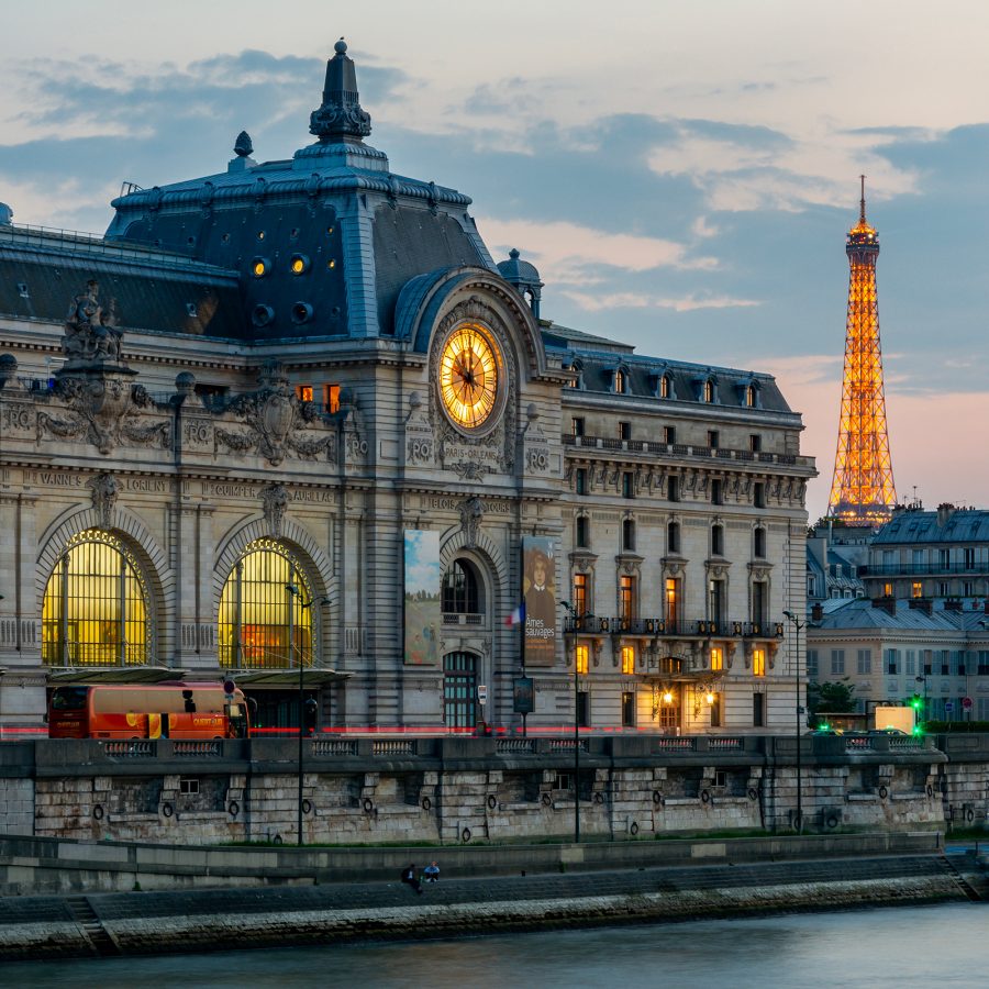 The world-renowned Musée d'Orsay museum in Paris 