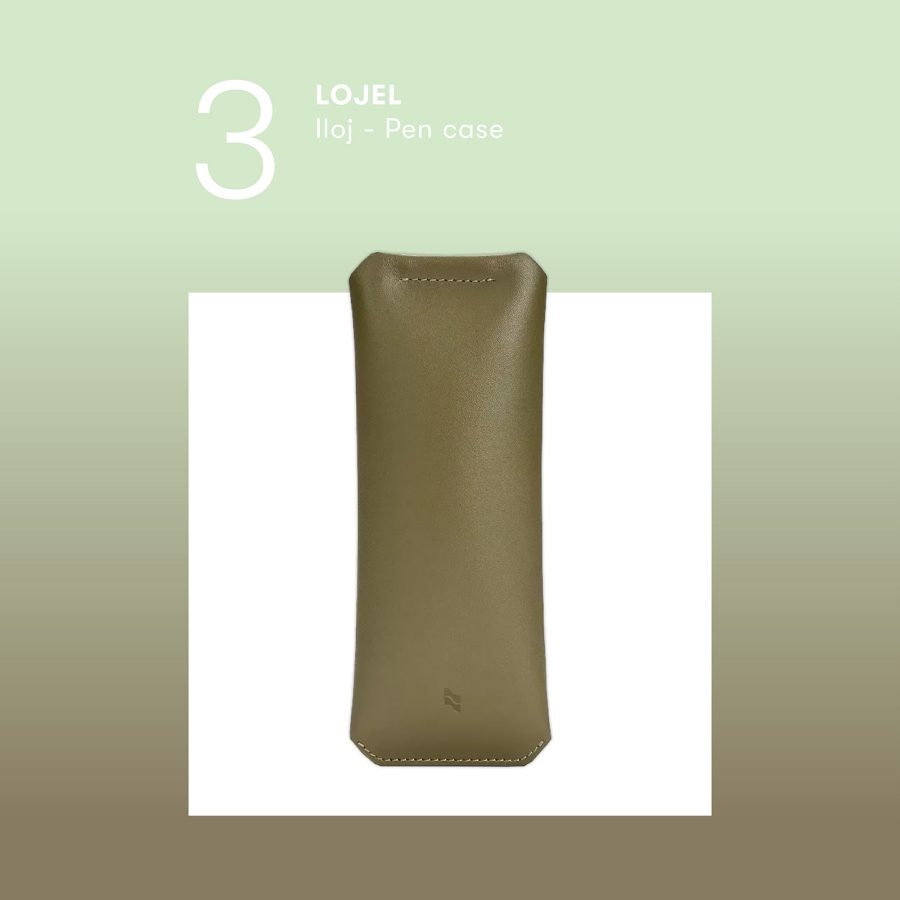 Product shot of the LOJEL Iloj pen case.