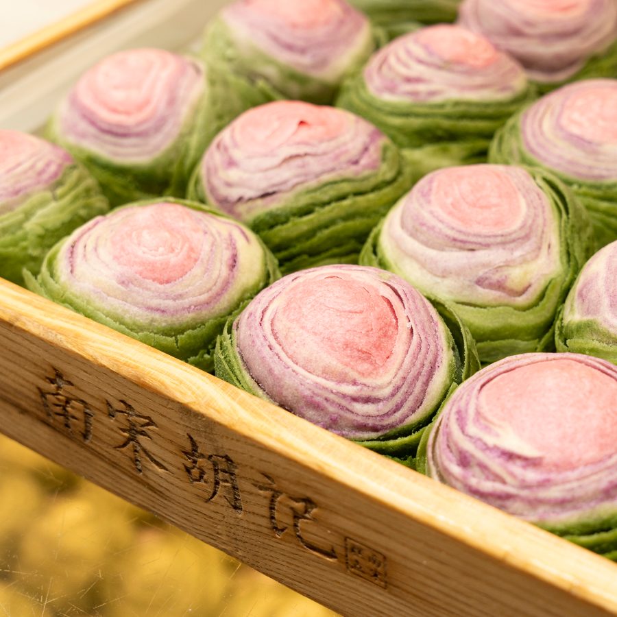 A selection of pastries.