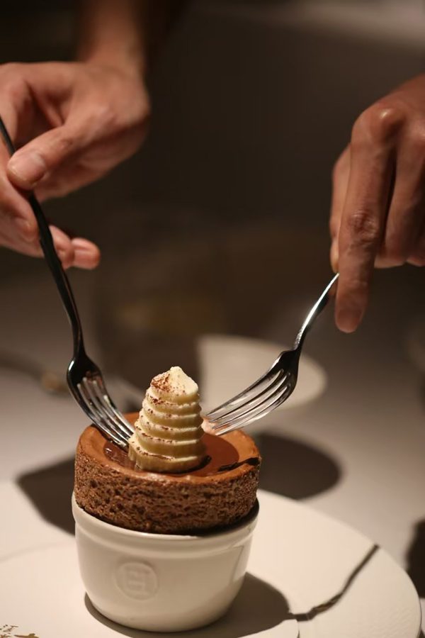 A dessert from L’eclat 19.