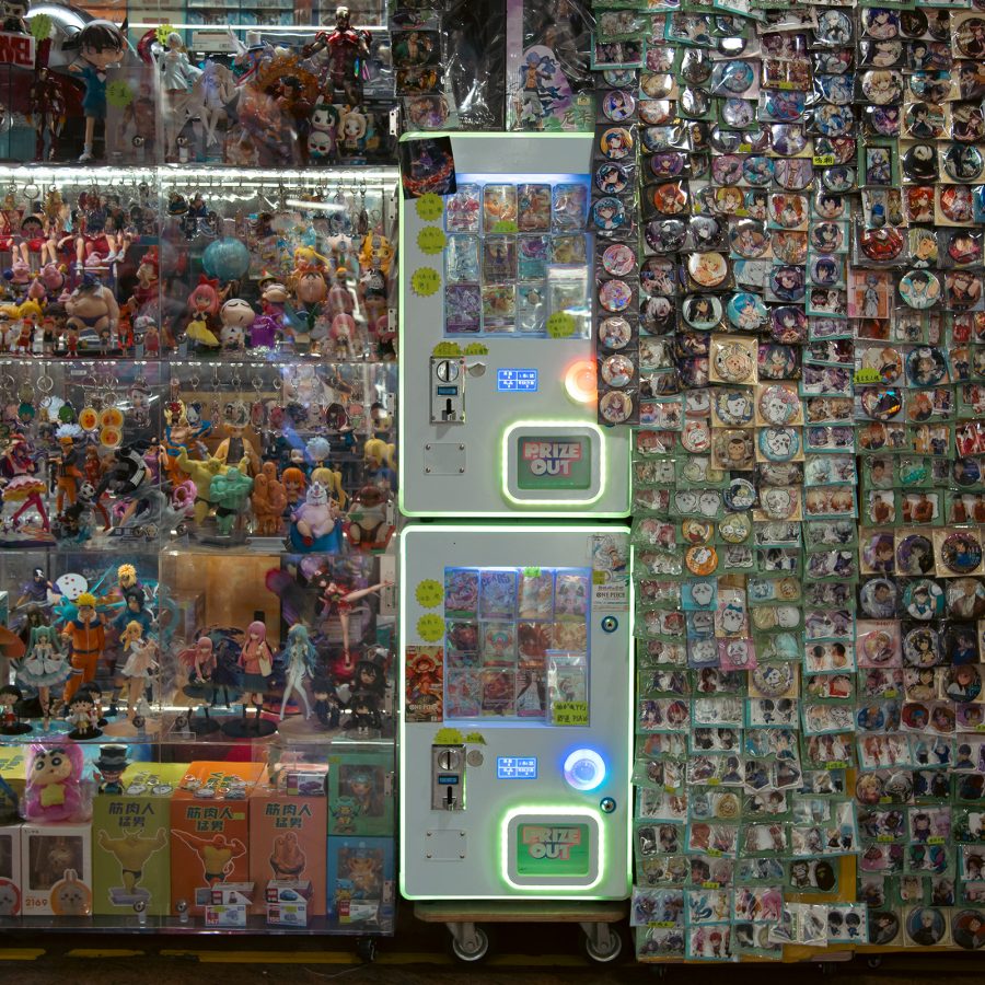 A shop crammed with merchandise from popular anime and cartoons in Sino Centre.