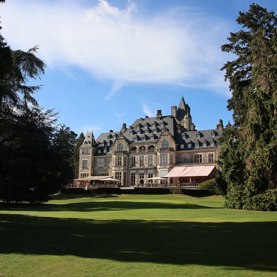 Exterior view of the grounds at Schlosshotel Kronberg.