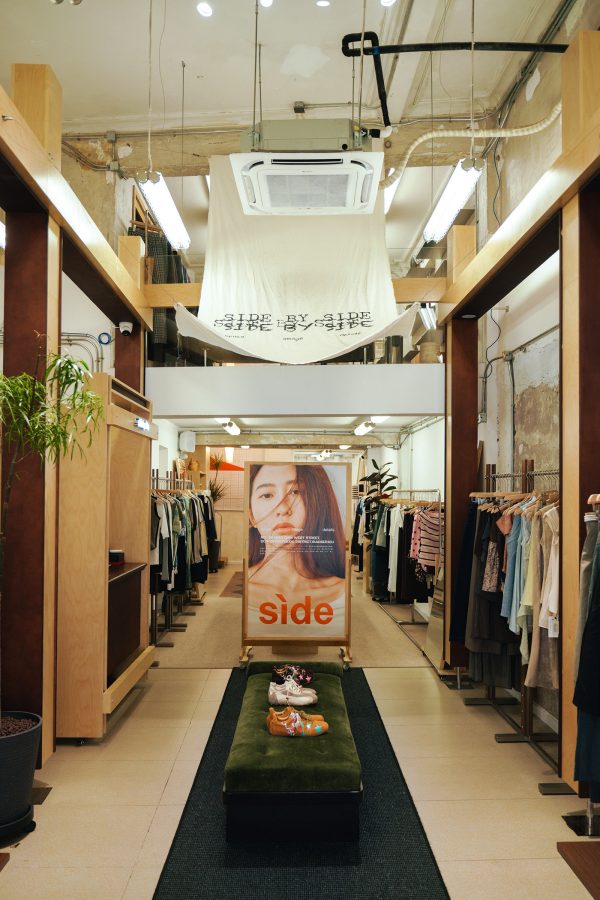 Interiors of Dongshankou store Side in Guangzhou.