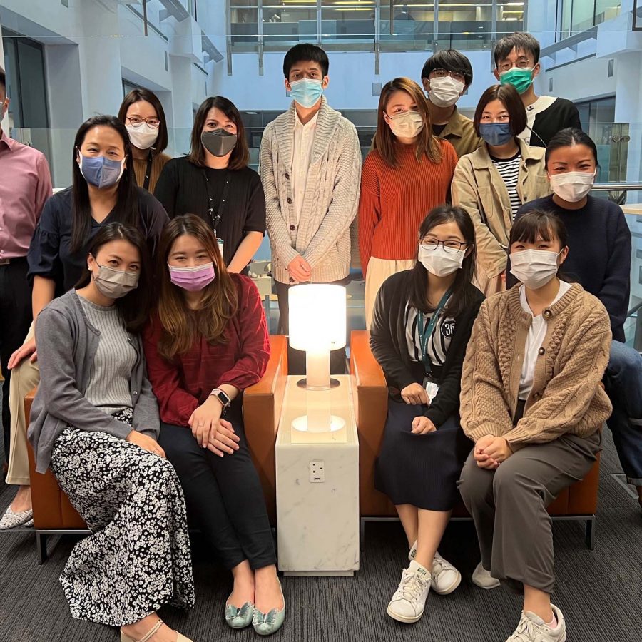 Group photo in Cathay City of the Fly Ready team