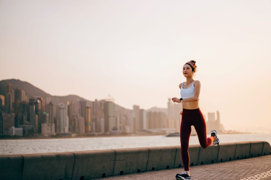 Person running on road. Credit: Getty Images