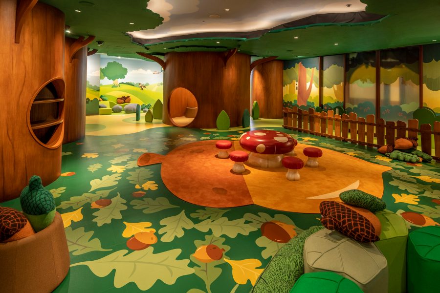 The children’s playroom at Disney Ambassador Hotel, Tokyo.