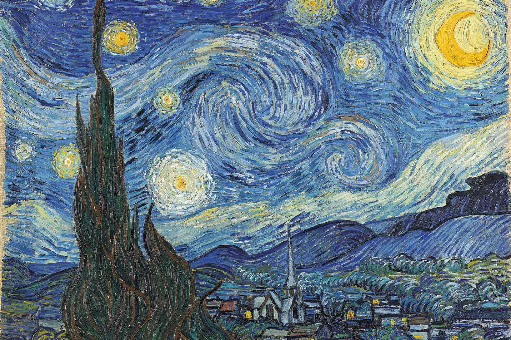 Van gough starry night painting