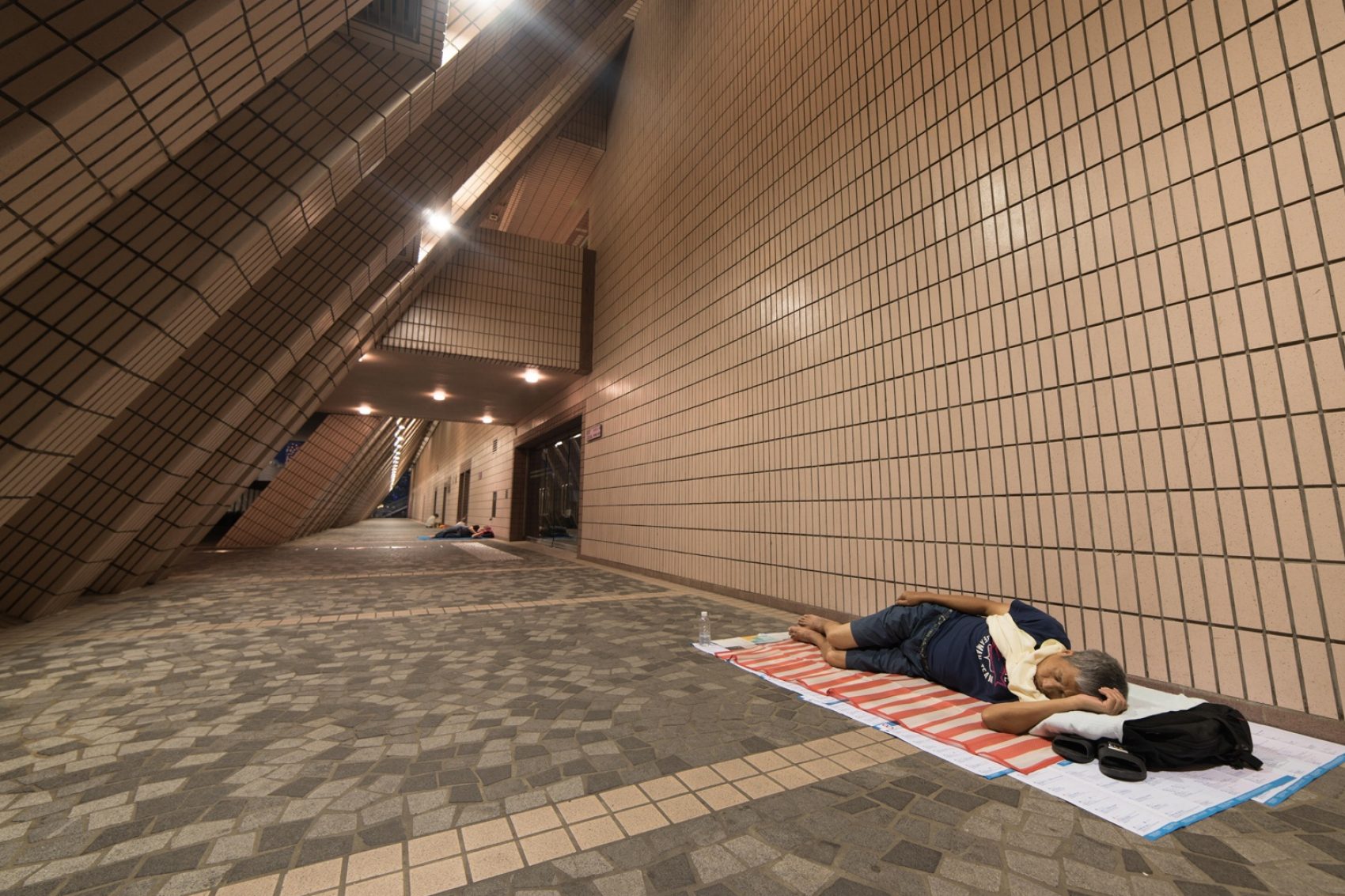 Underprivileged people in Hong Kong