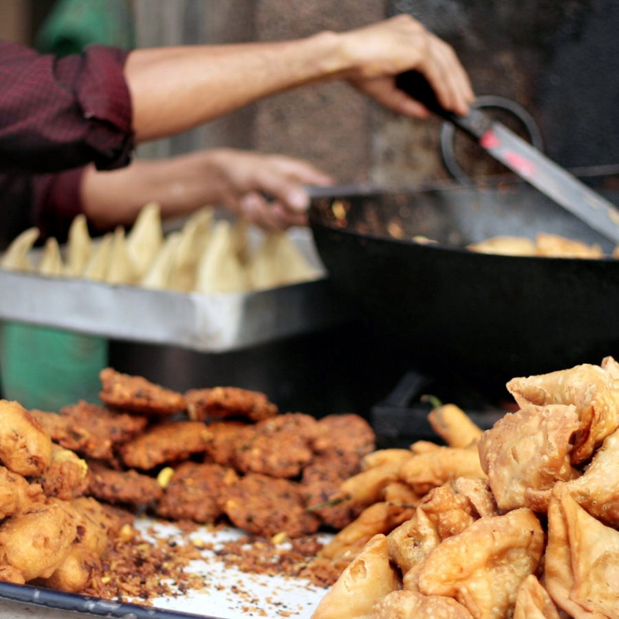 Indian street food. Credit: Shutterstock