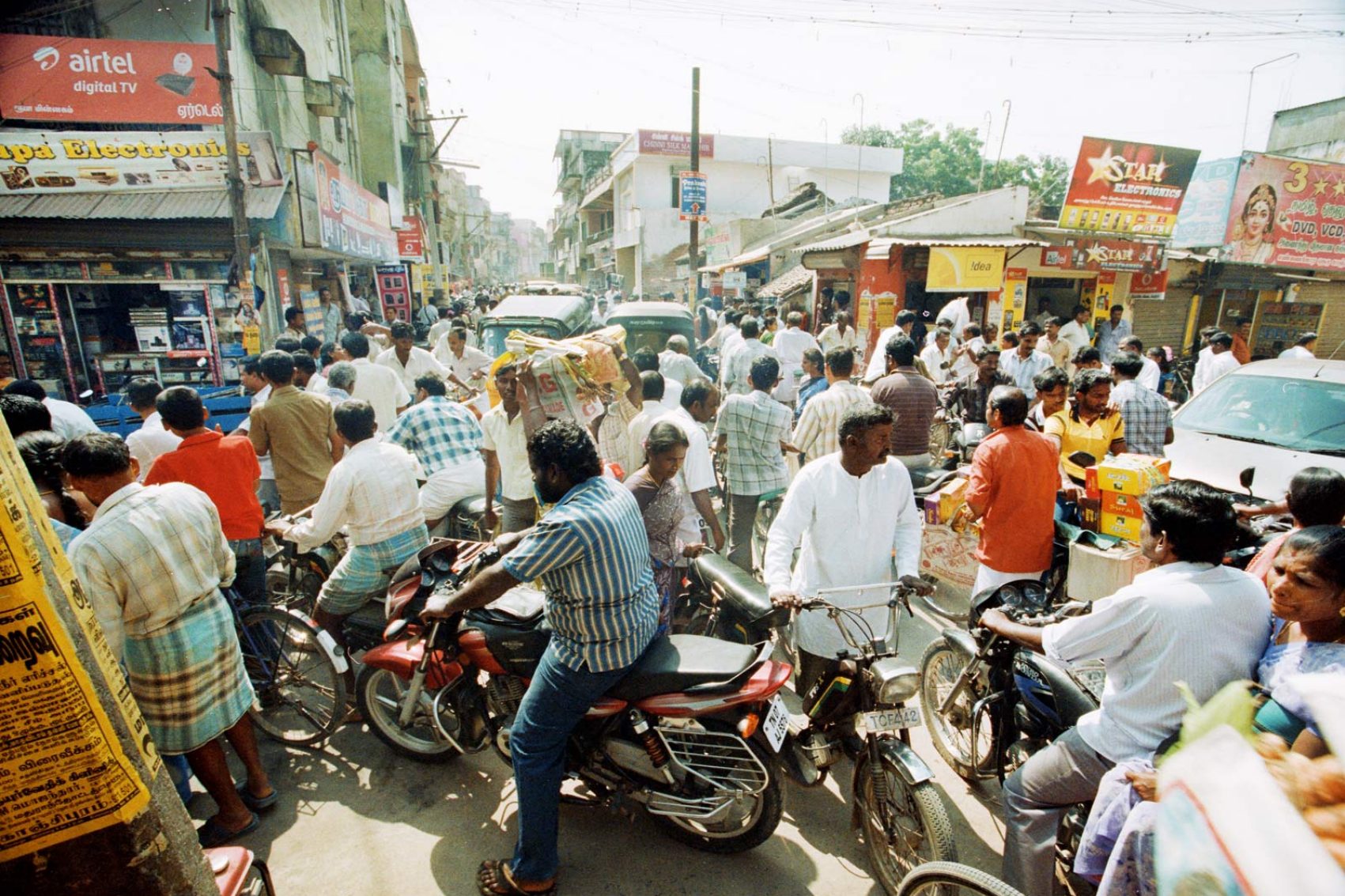 Indian traffic. Credit: Shutterstock