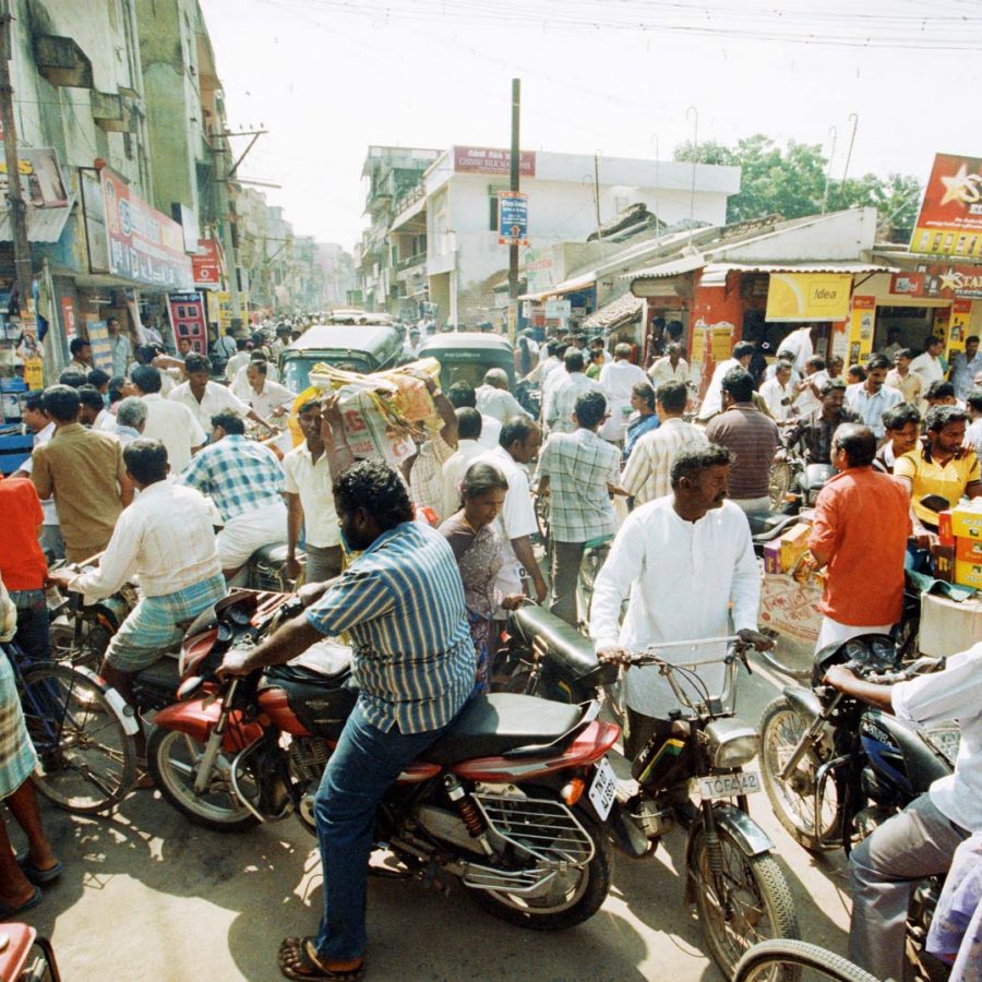 Indian traffic. Credit: Shutterstock
