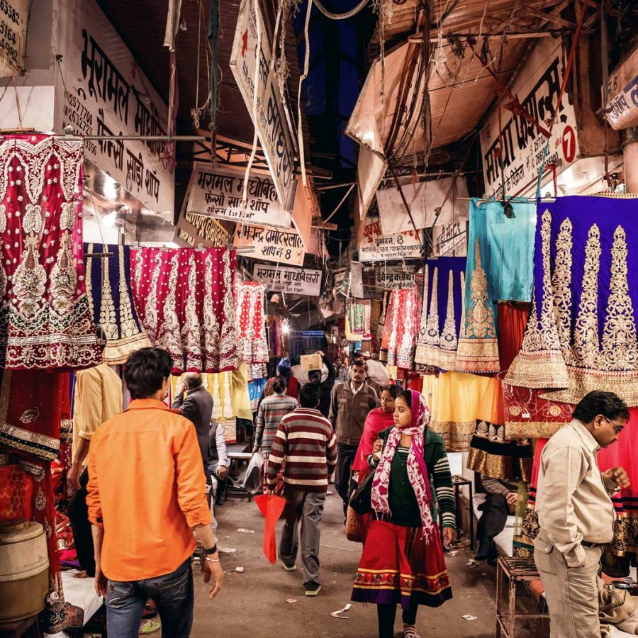A market in Jaipur, India. Credit: Shutterstock