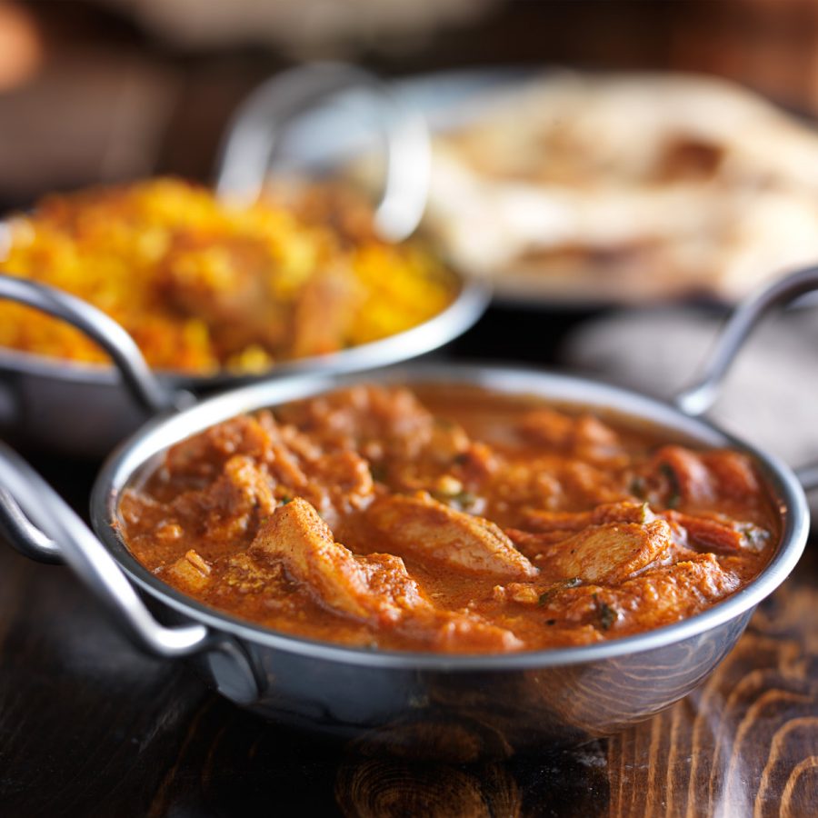 Butter chicken has become a must-try Indian dish. Credit: Shutterstock