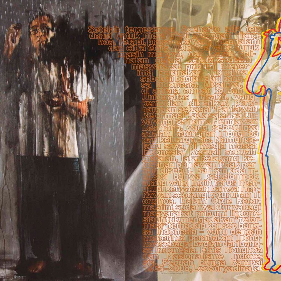 Indonesian contemporary artist  FX Harsono and his work