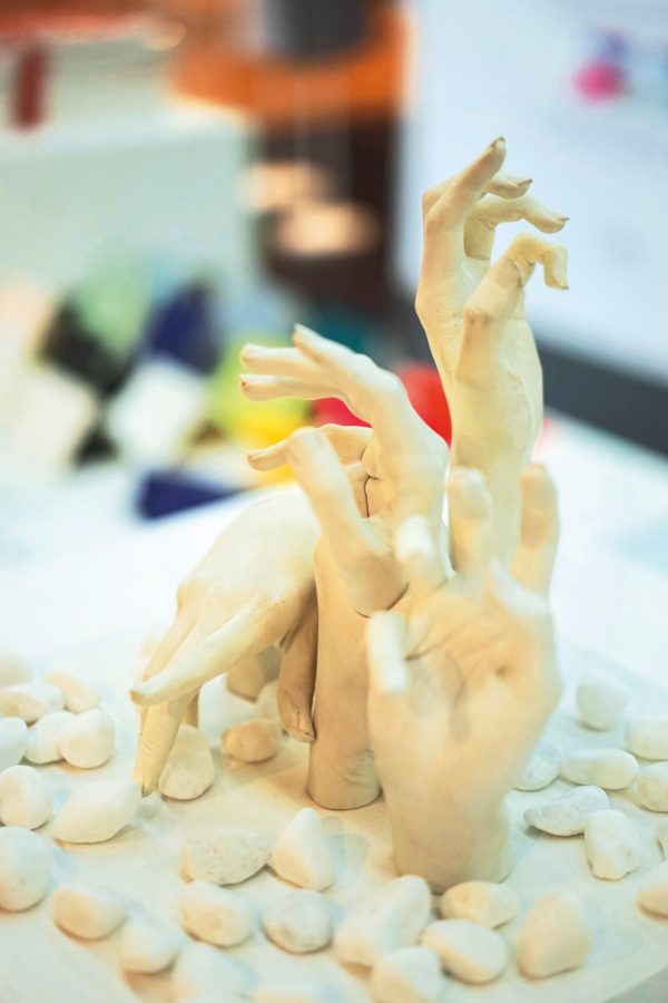 An art piece showcased at Museum MACAN