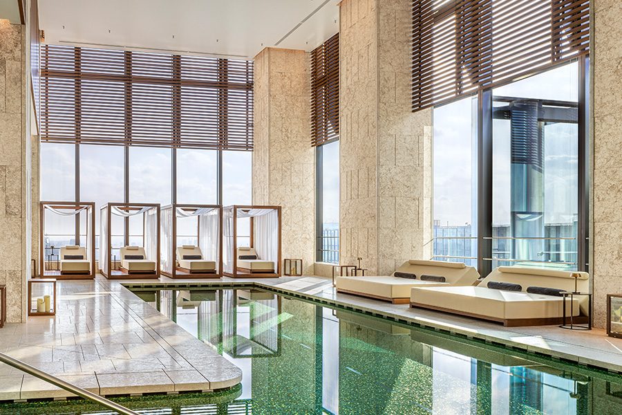 Bulgari Hotel Tokyo swimming pool