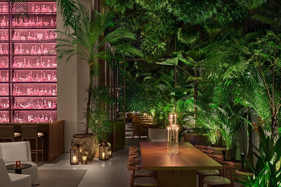 The Singapore Edition dining room