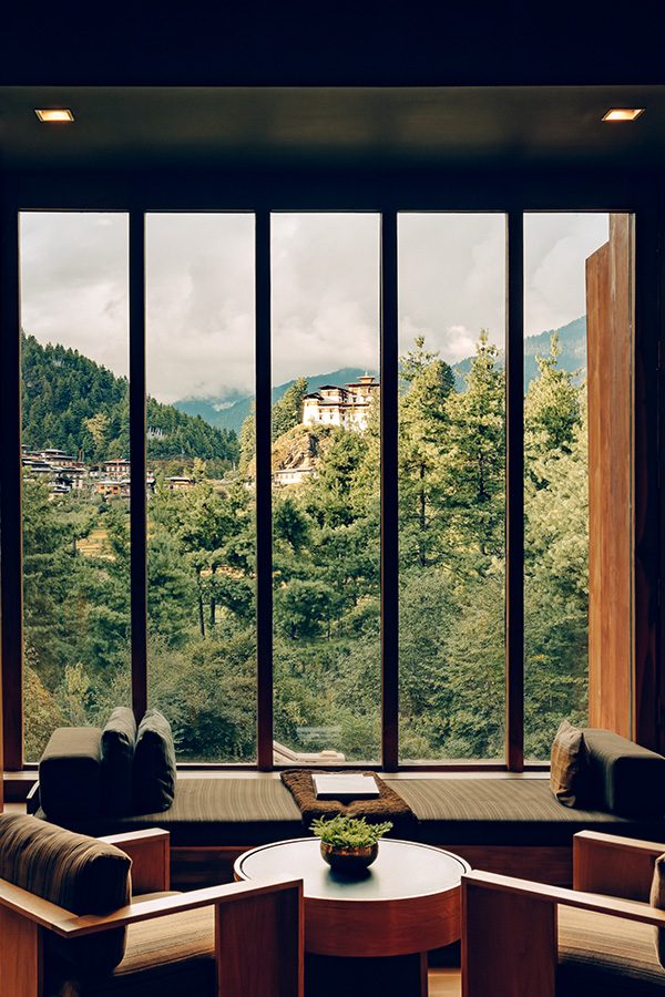 window view of Amankora Bhutan