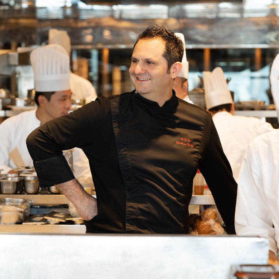 Caprice's chef Guillaume Galliot