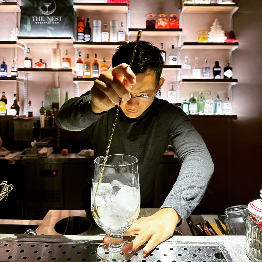 Oh Chong Hau, The Nest Cocktail Bar, Penang