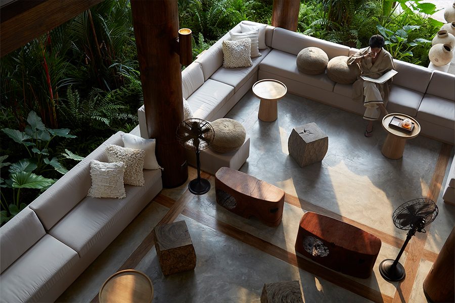 A comfortable resting area in Rakxa, Thailand