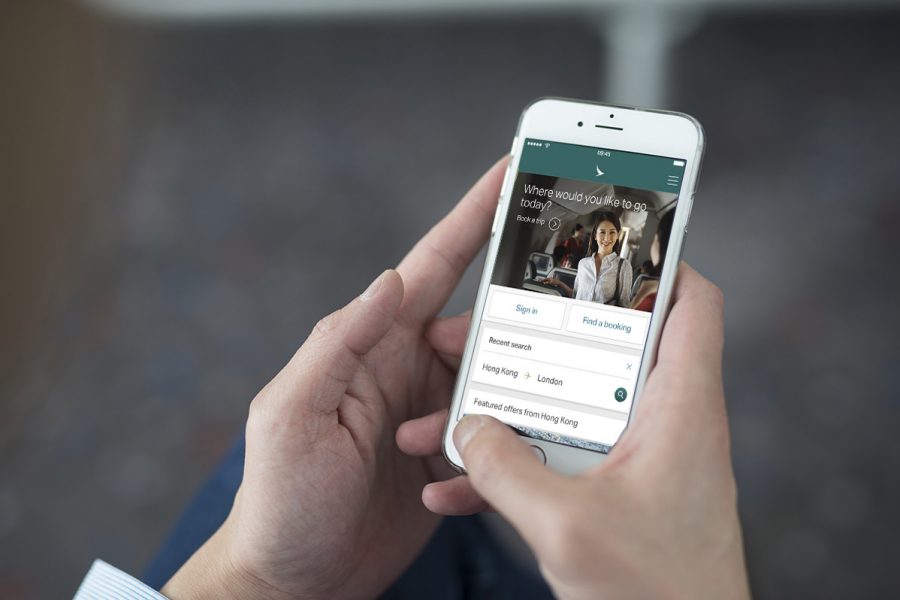Приложение Cathay Pacific