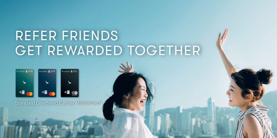 Holding the Standard Chartered Cathay Mastercard for spending in Cathay and HK Express