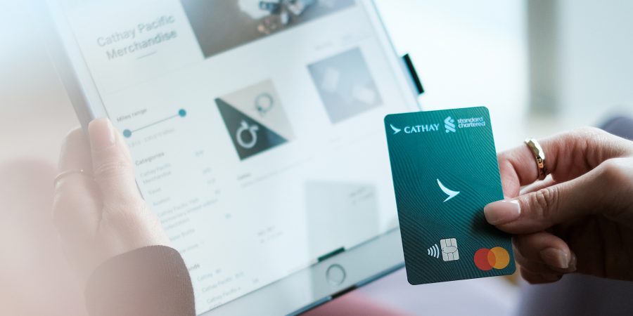 Holding the Standard Chartered Cathay Mastercard for spending in Cathay and HK Express