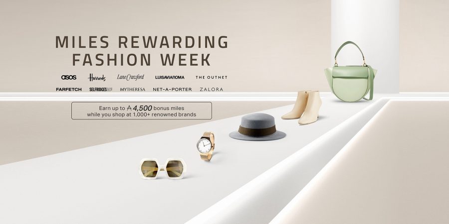 Miles rewarding Fashion Week