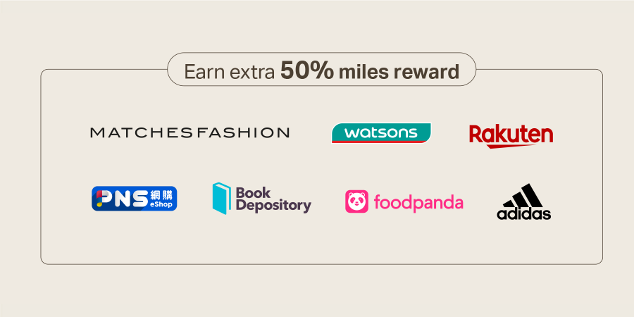 Earn an extra 50% miles award