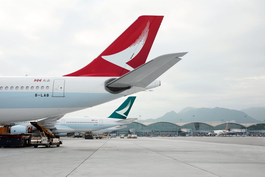 Reduced flights to Mainland China