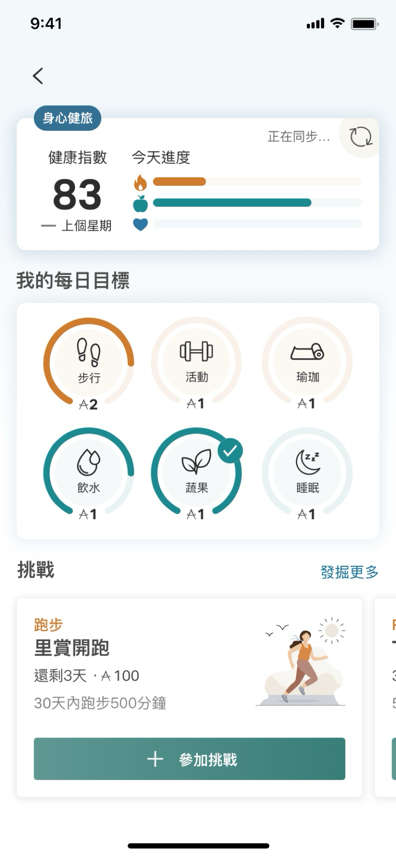 wellness journey dashboard