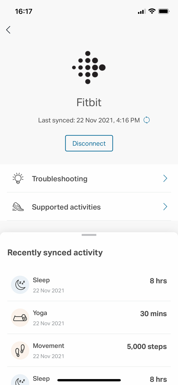 activity tracking step 3