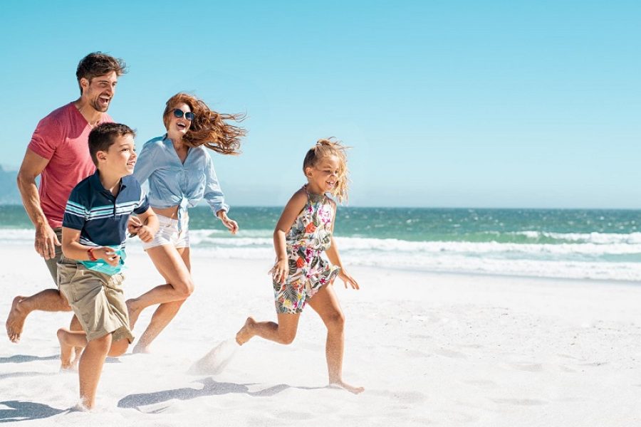 2 Adult with Kids