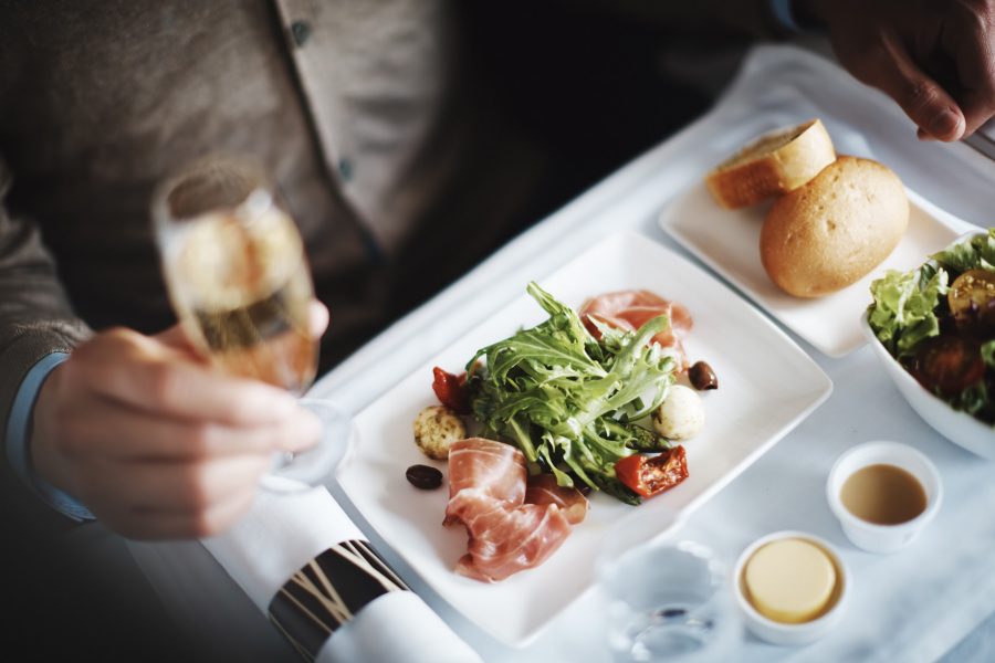 Inflight fine dining 