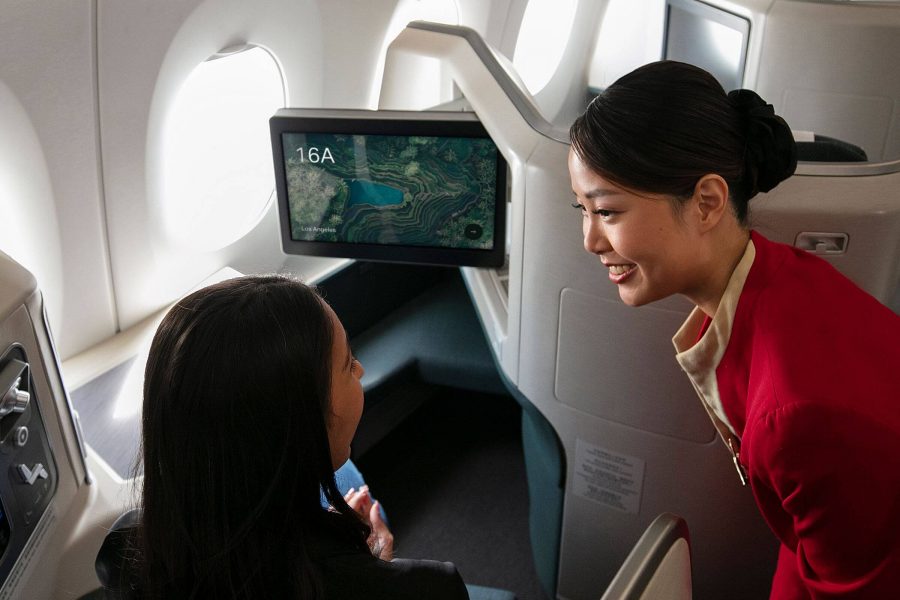 A350 客機提升多項功能，提供更便利的服務