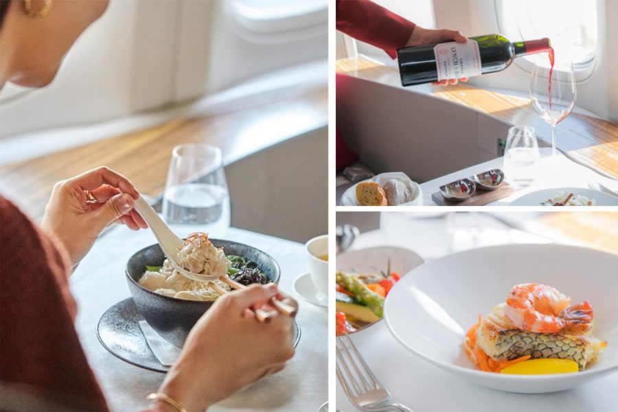 First class dining experience