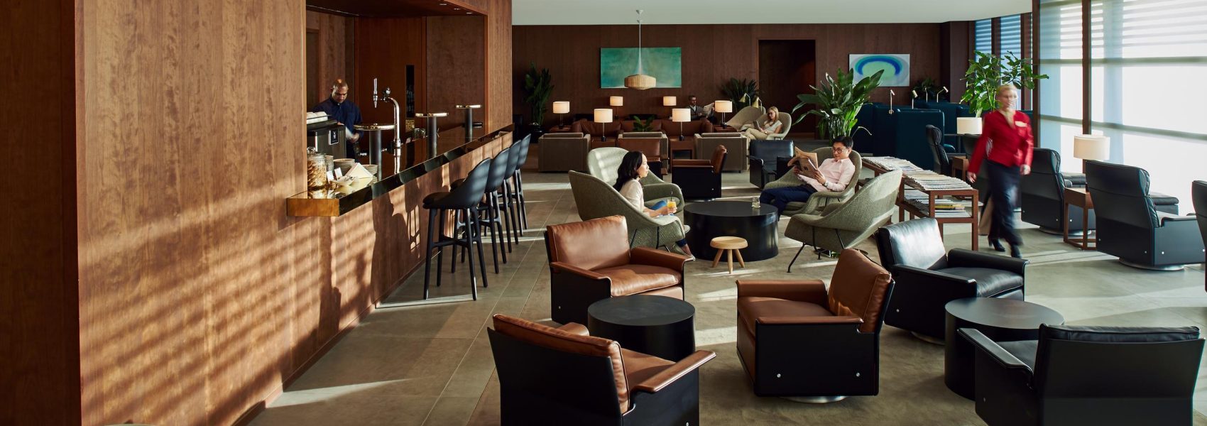 Cathay Pacific lounge - Bangkok