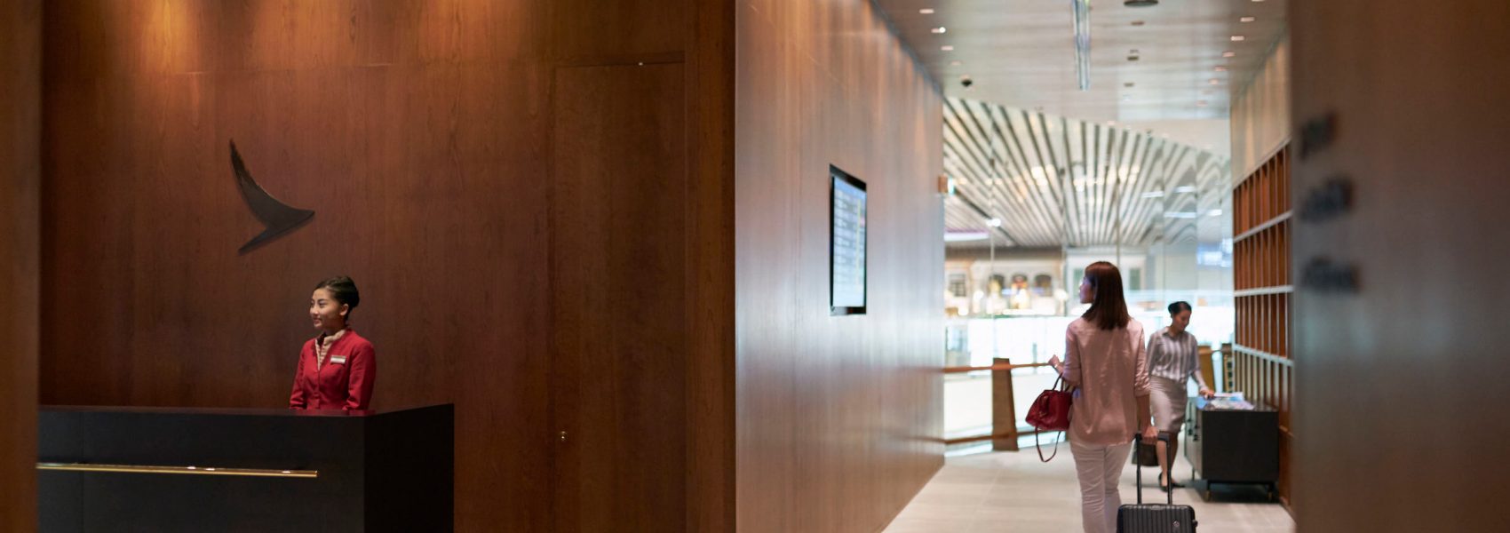 Cathay Pacific lounge - Singapore