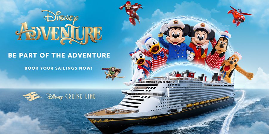 Book now for your Disney Cruise Adventure.